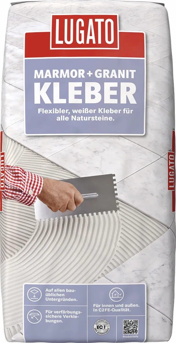 Marmor + Granit Kleber