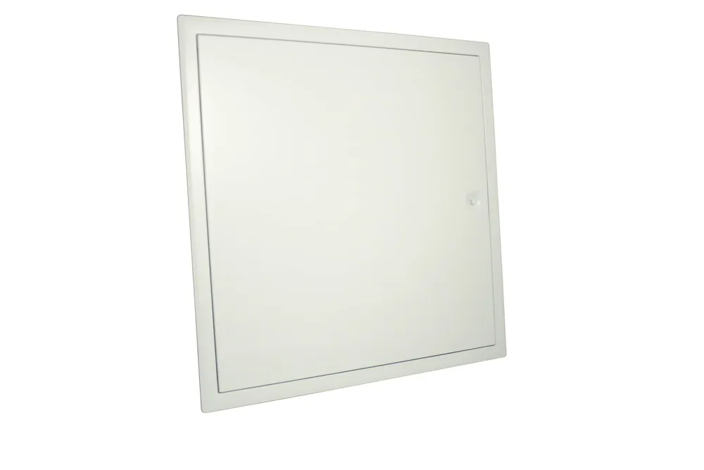 Revisionst&uuml;r, wei&szlig; beschichtet