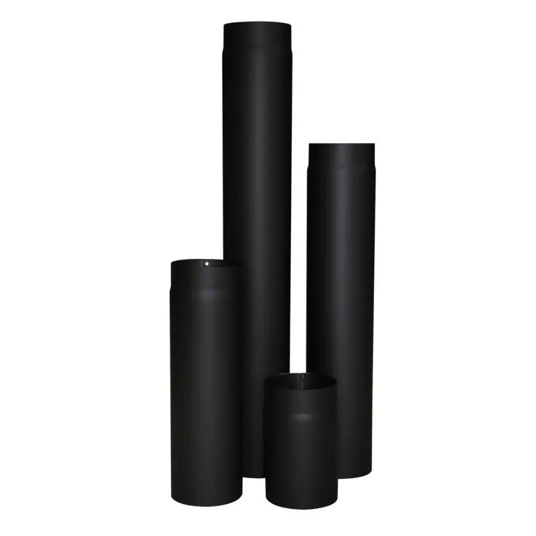 Ofenrohr Senotherm schwarz