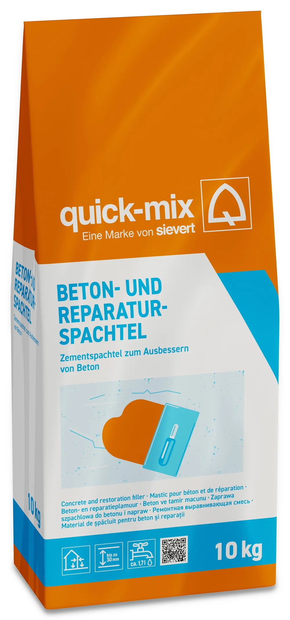 Beton- u. Reparaturspachtel