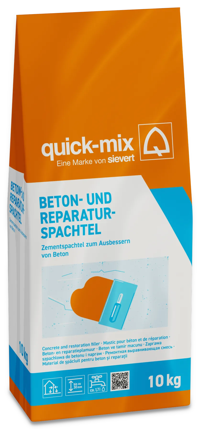 Beton- u. Reparaturspachtel
