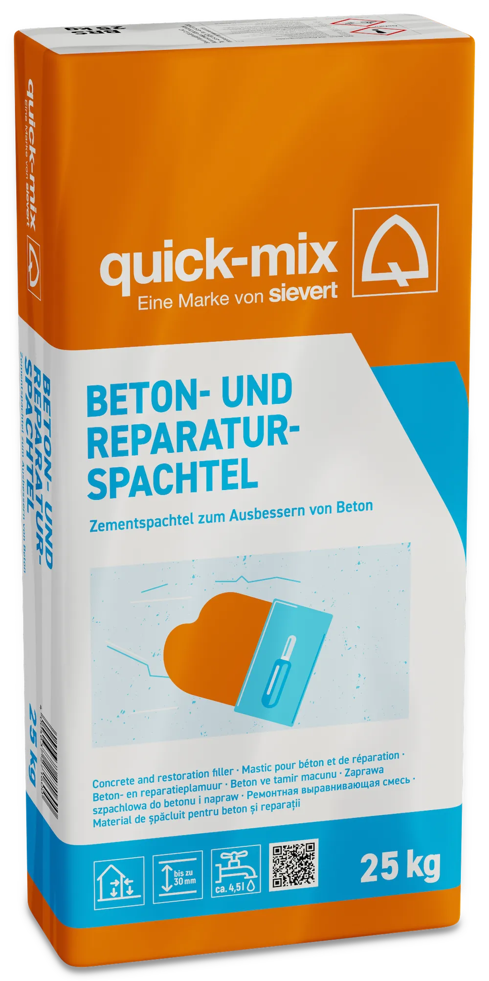 Beton- u. Reparaturspachtel