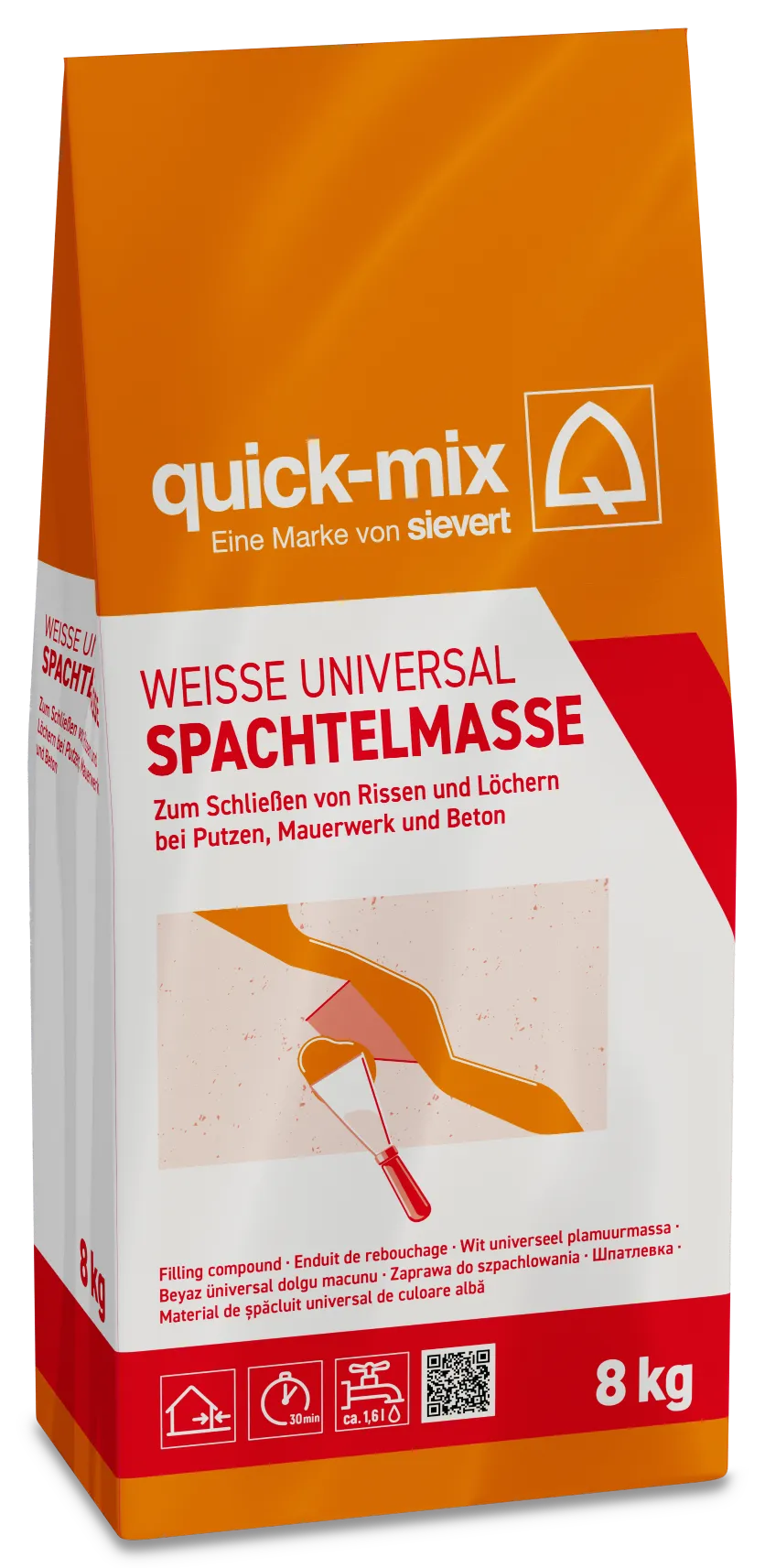 Wei&szlig;e Universalspachtelmasse,
