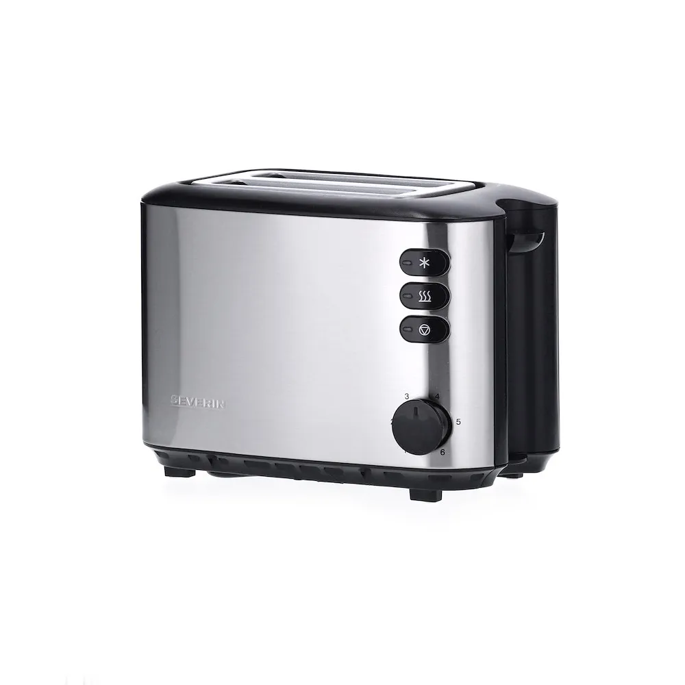 Autom.-Toaster 850W Edelstahl