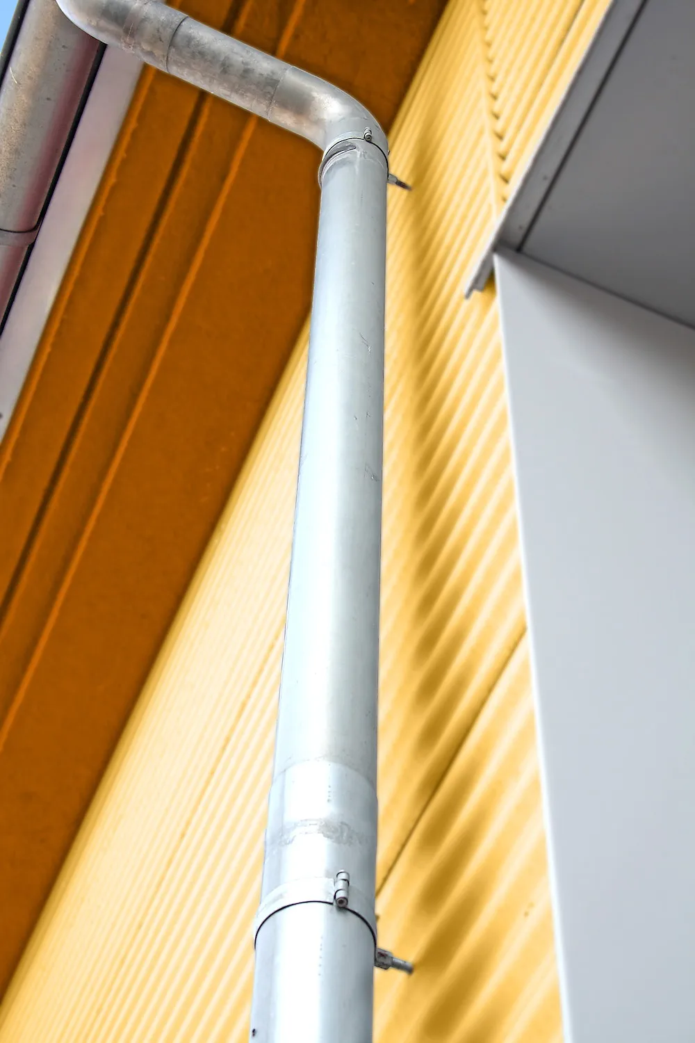 Fallrohr Alu-natur 2,0 m