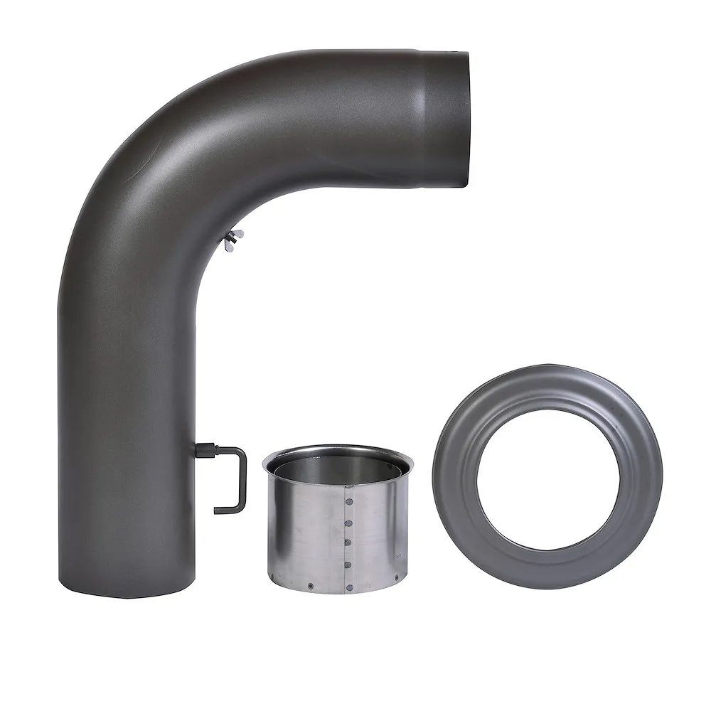 Rauchrohrset mit Segmentbogen