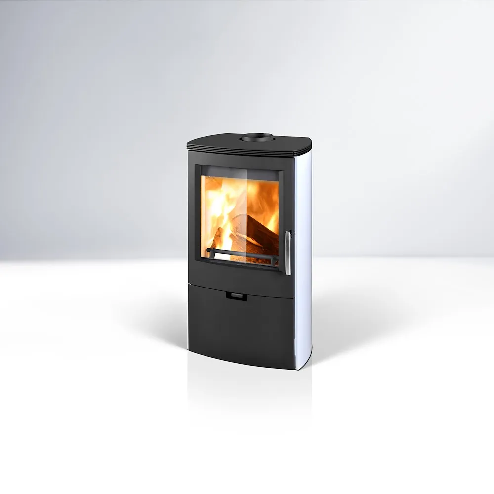 Kaminofen FALUN 7,5 kW wei&szlig;