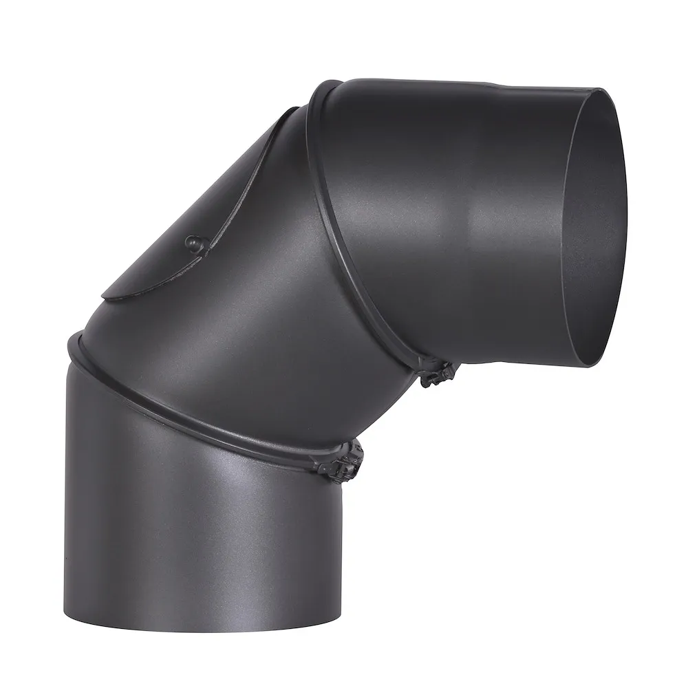 Rauchrohrbog.180mm &oslash;,2mm stark