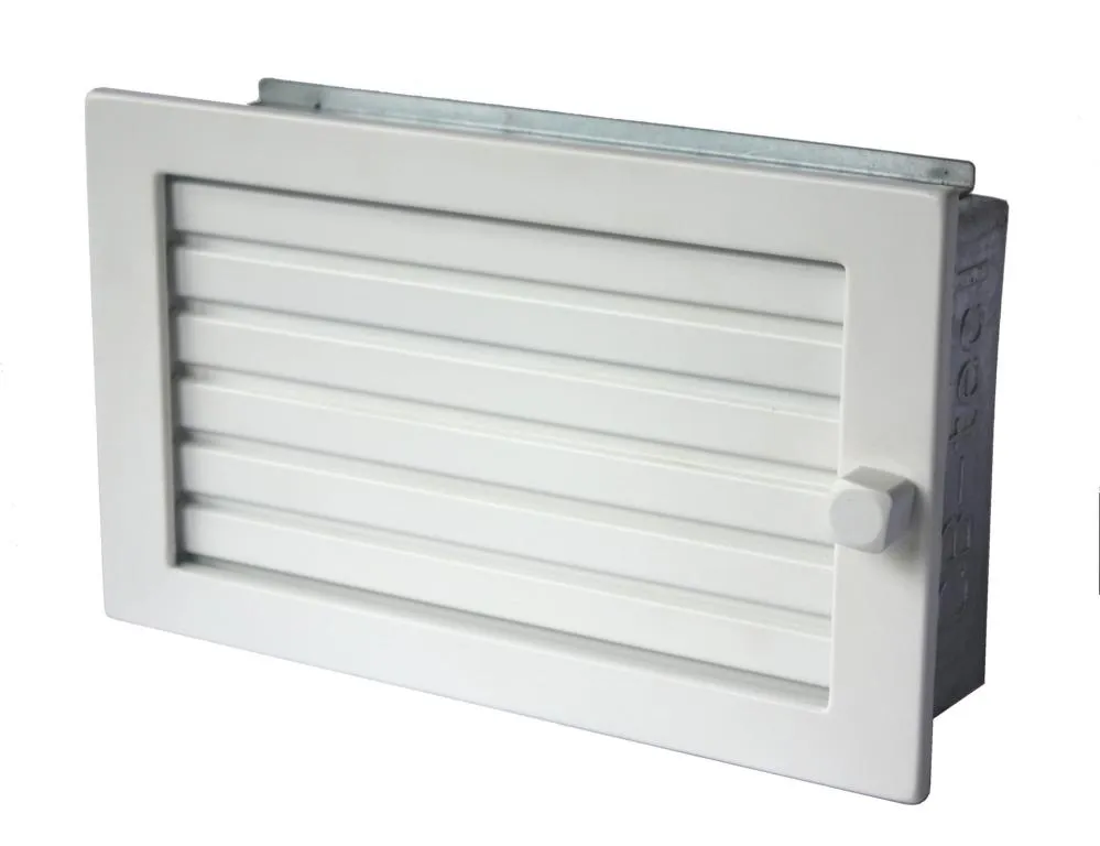 Luftein/-austrittsgitter wei&szlig;