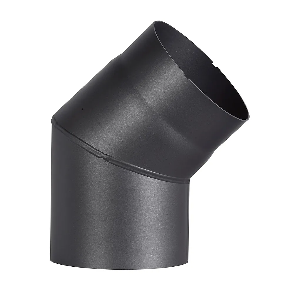 Rauchrohrbogen, 45, ohne T&uuml;r