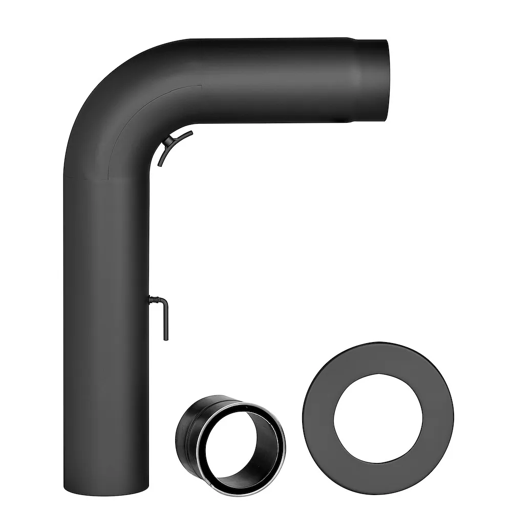 Rauchrohrset, rund gezogen