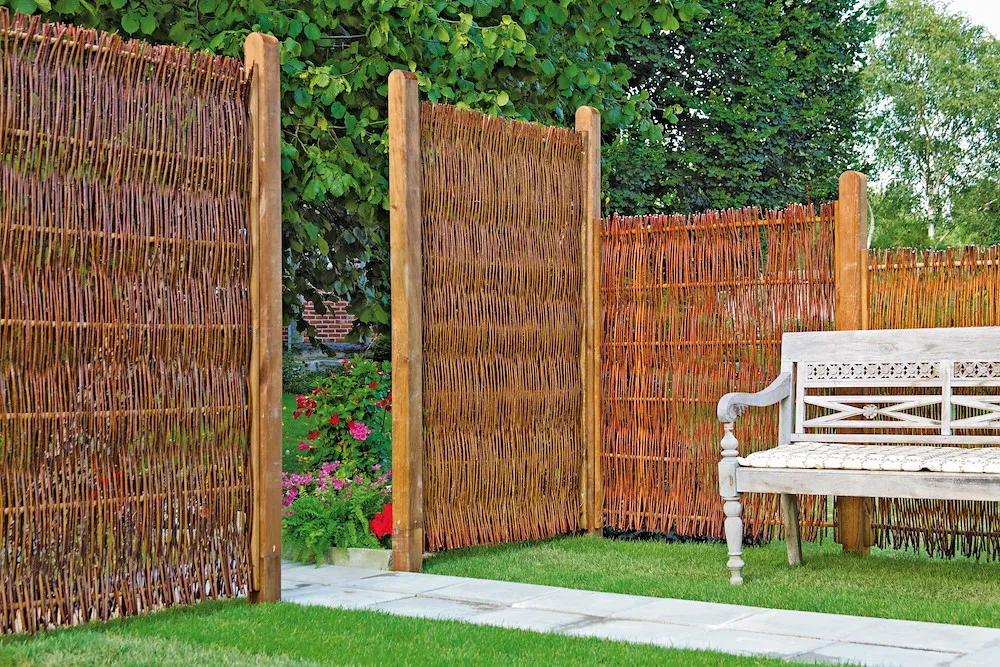 FUEGO-Weidengeflechtzaun
