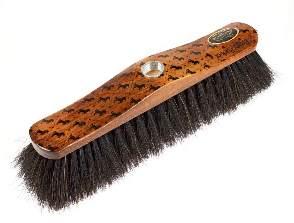 Besen Holz Rosshaar