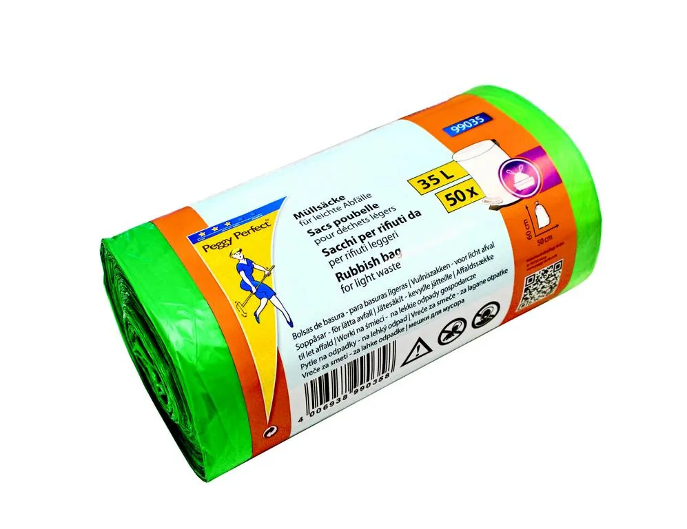 Zugband-M&uuml;llbeutel 35 L,