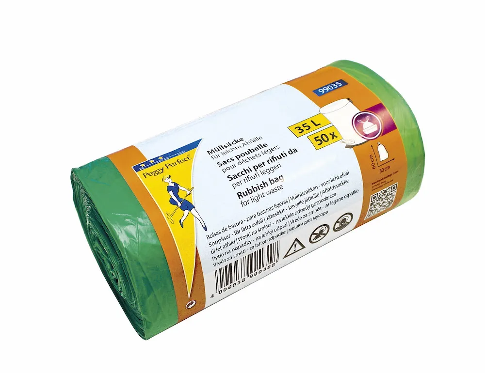 Zugband-M&uuml;llbeutel 35 L,