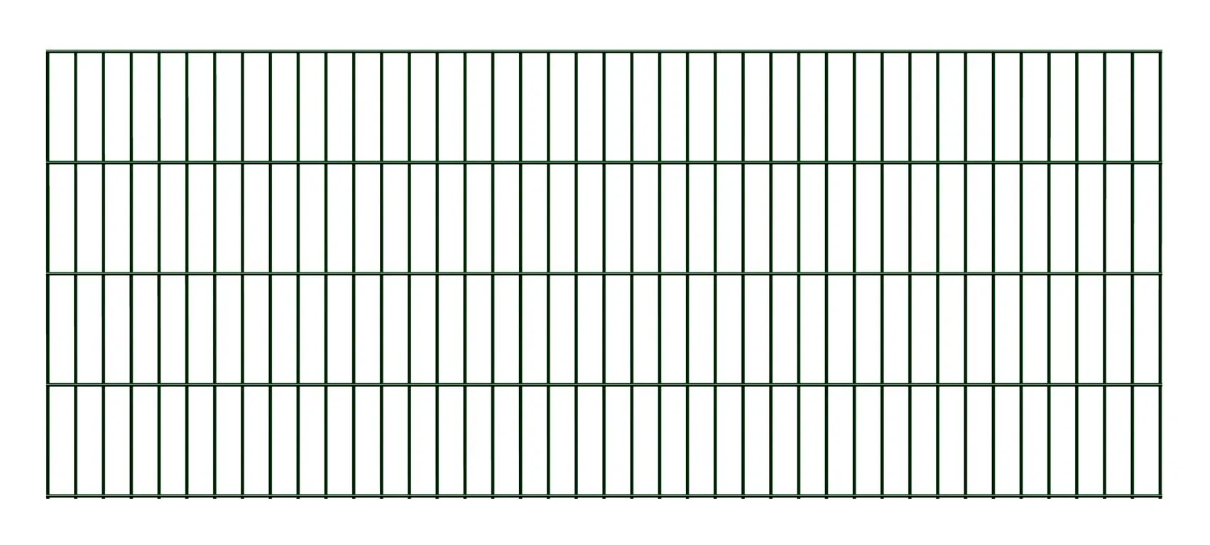 Doppelstabmatte,6/5/6,vz gr&uuml;n