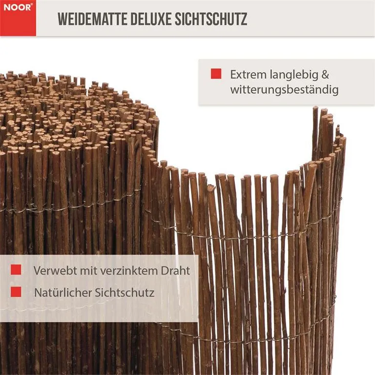 Weidenmatte Deluxe