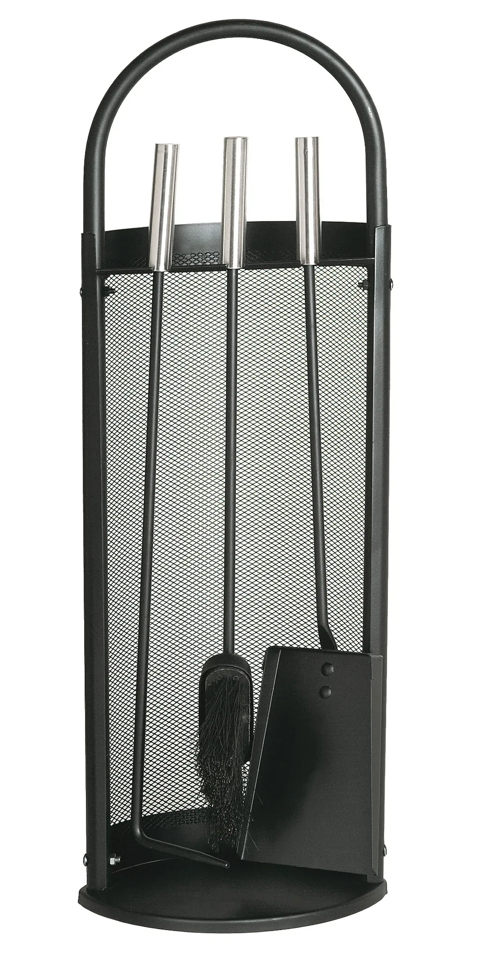 Kamingrt. 3-tlg., schwarz