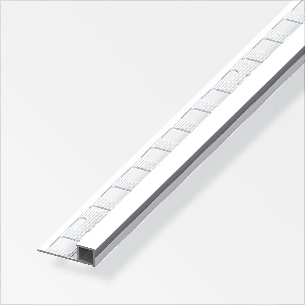 Fliesen-Quadrat 10 Alu chrom