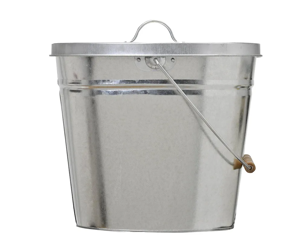 Ascheeimer, verzinkt ca. 15 L