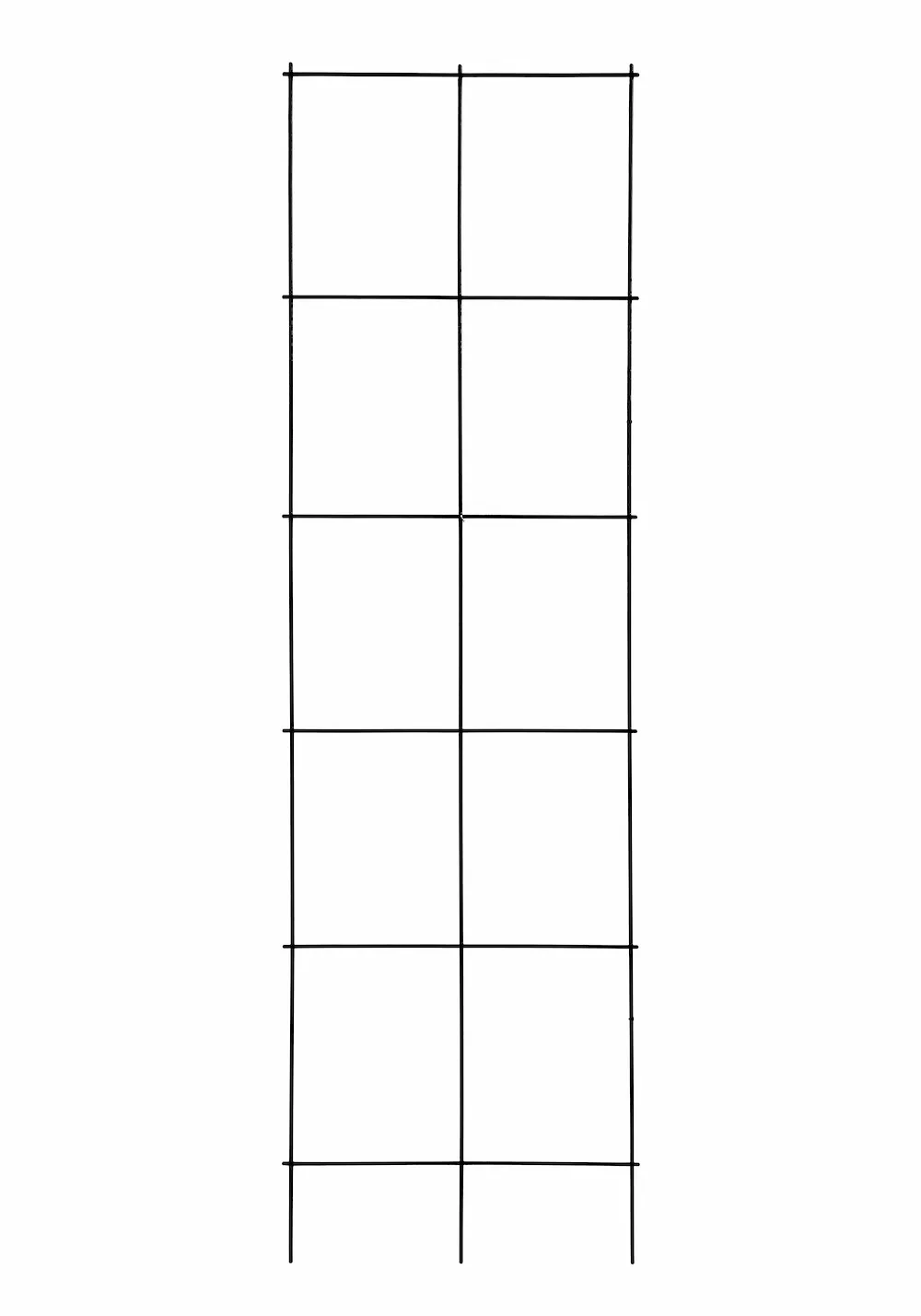 Draht Gitterspalier anthrazit