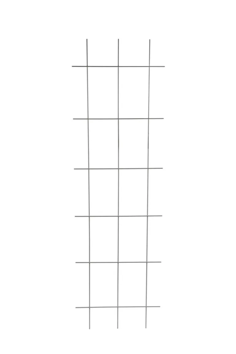 Draht Gitterspalier weiss