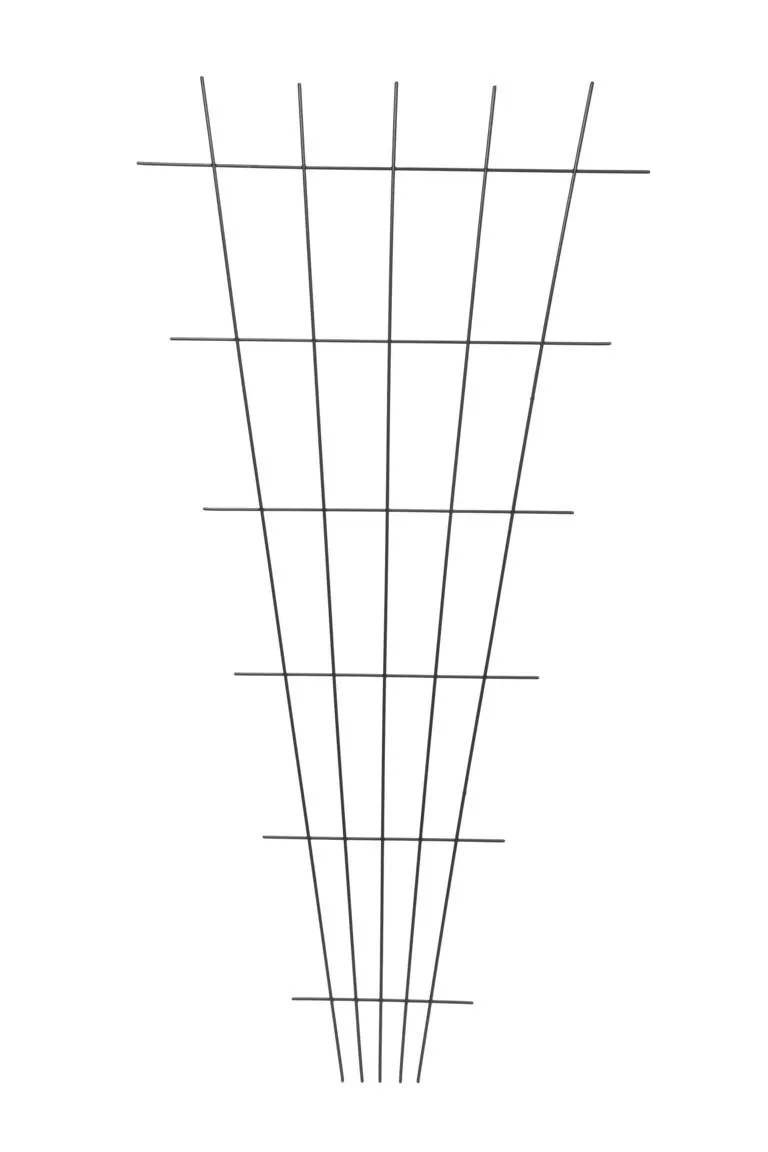 Draht Gitterspalier anthrazit