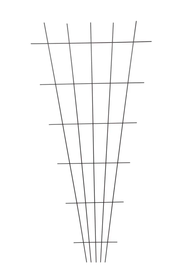 Draht Gitterspalier braun