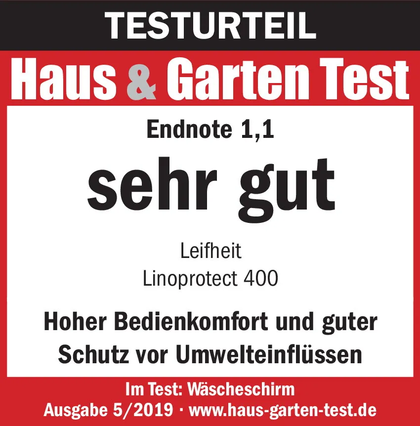 W&auml;scheschirm LinoProtect 400