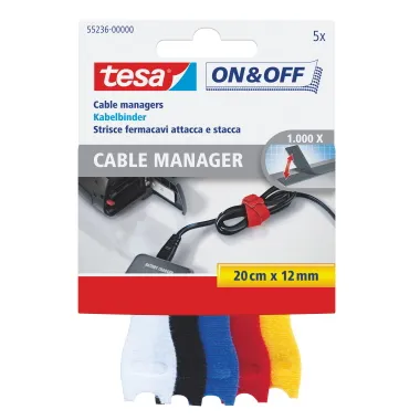 On & Off 5 x Cable Manager