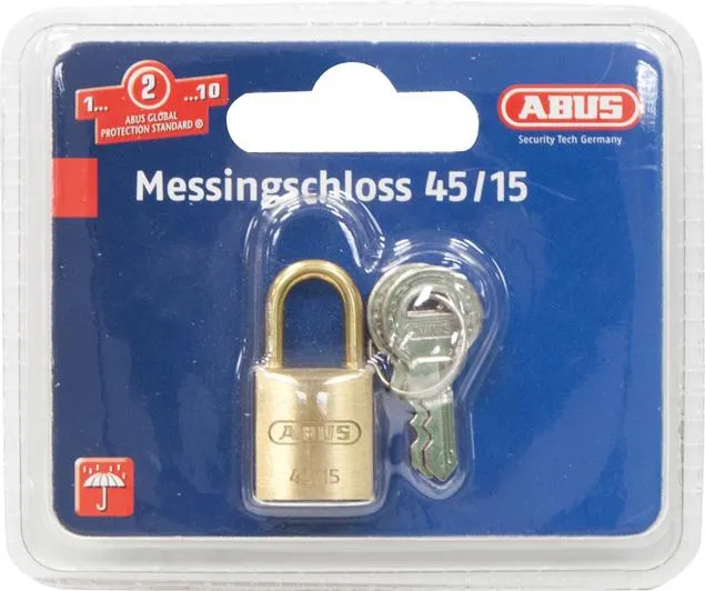 Messing-Hangschloss