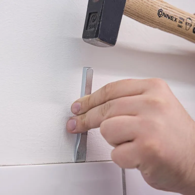 Fliesenmei&szlig;el 8x100mm CV flach