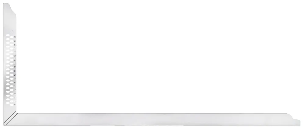 Zimmermannswinkel 800mm rostfr