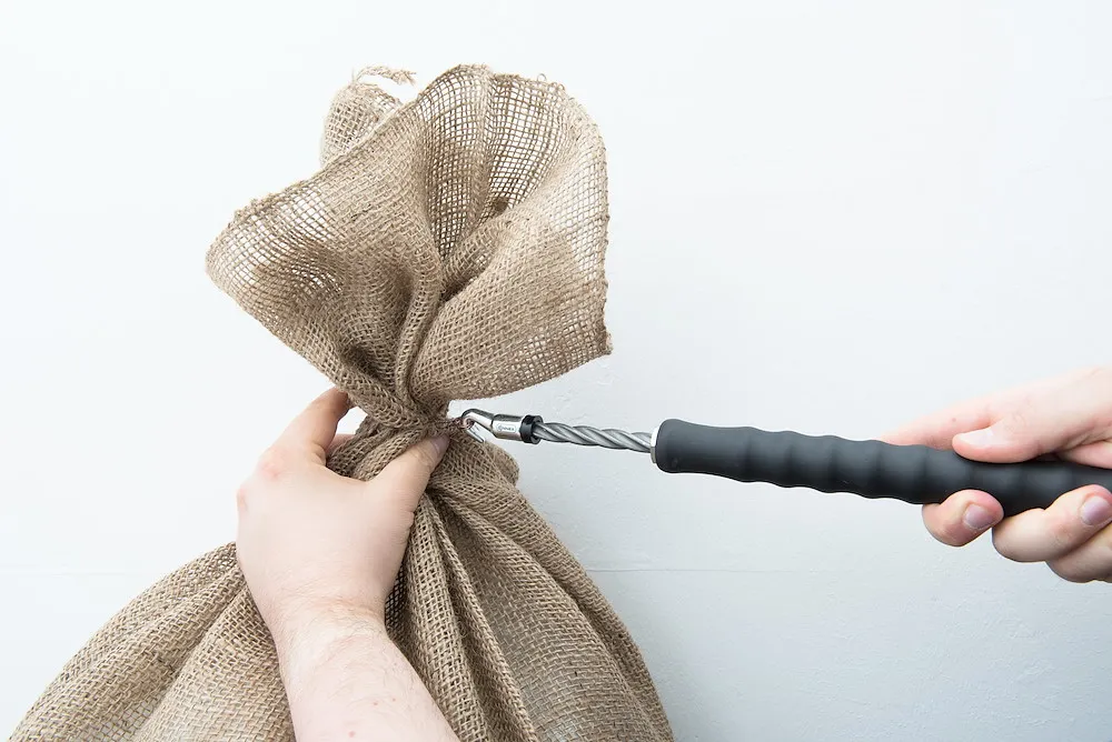 Drillapparat mit Gummigriff