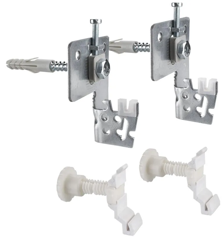 Befestigung f&uuml;r Heizplatten