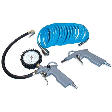 Druckluft-Set 3tlg.: Schlauch,