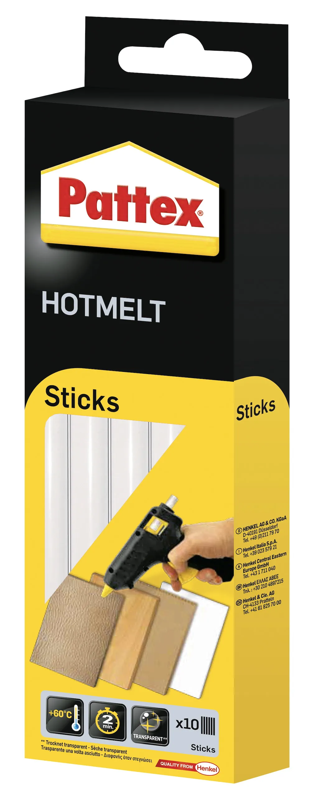 Pattex Patronen transparent-