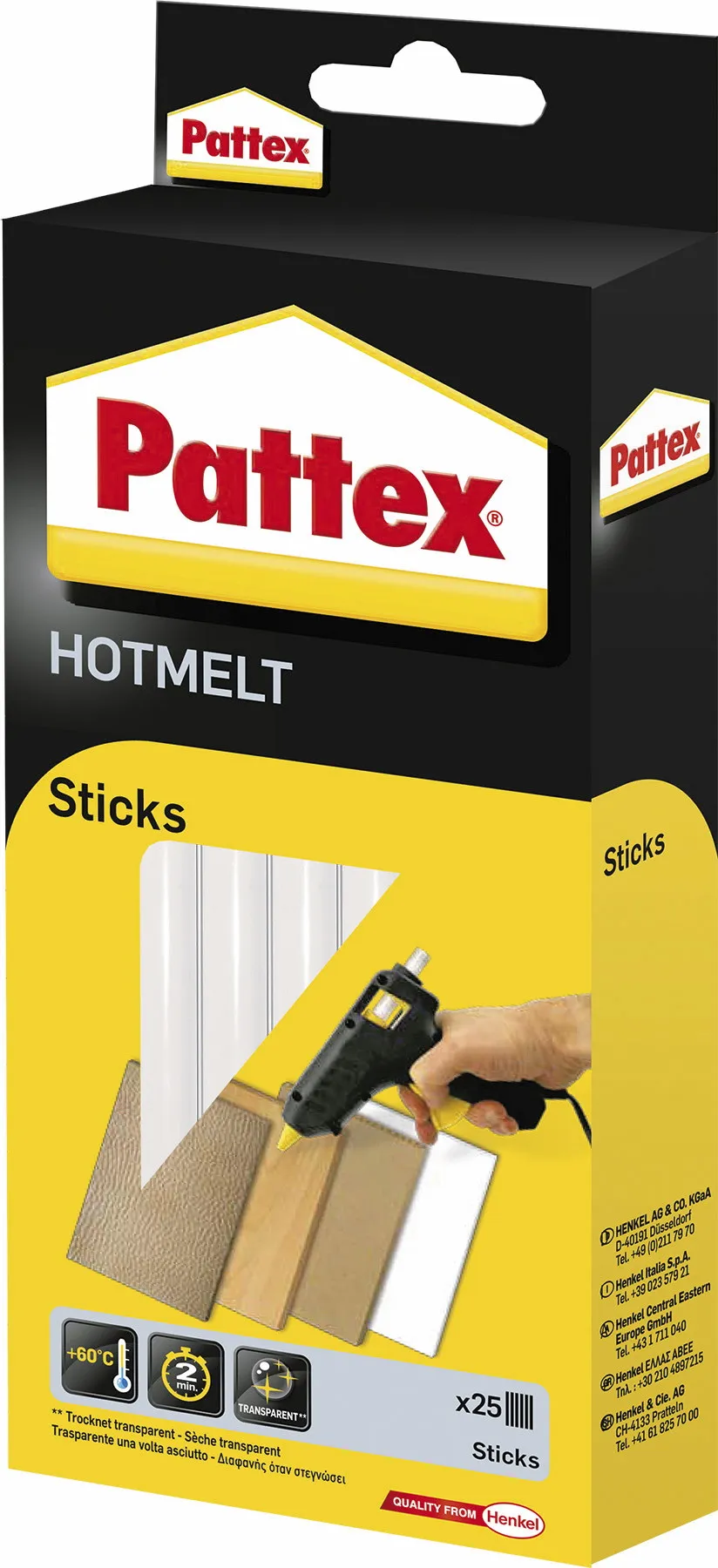 PATTEX Patronen transparent-