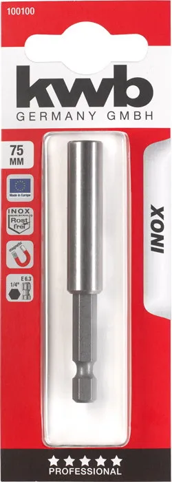 Bithalter 1/4'' L75mm