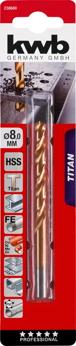 TITAN HSS-Spiralbohrer