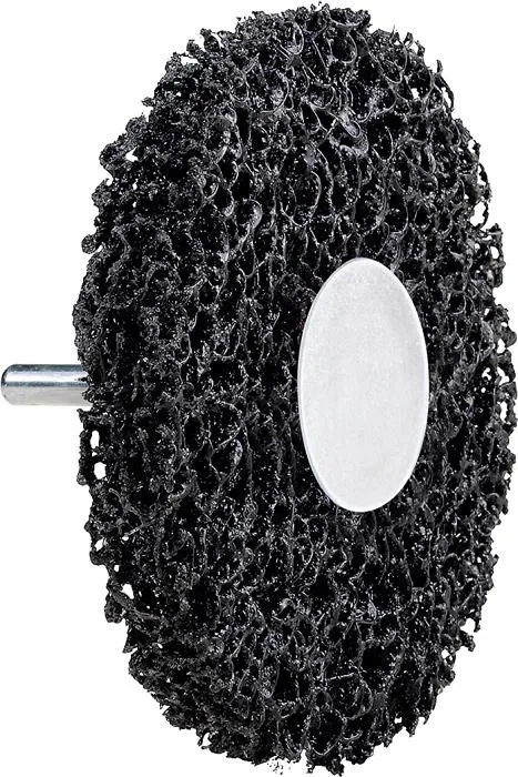 Reinigungsscheibe mit Schaft