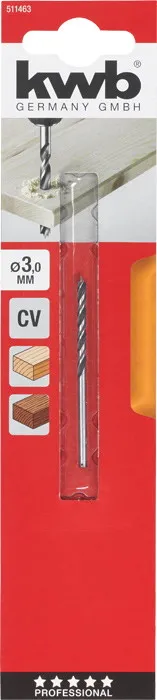 CV-Holzspiralbohrer