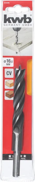 CV-Holzspiralbohrer