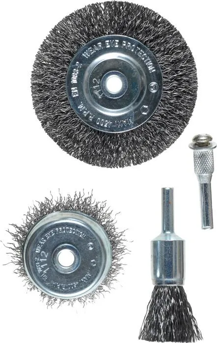 Drahtb&uuml;rsten-Satz 4-tlg.