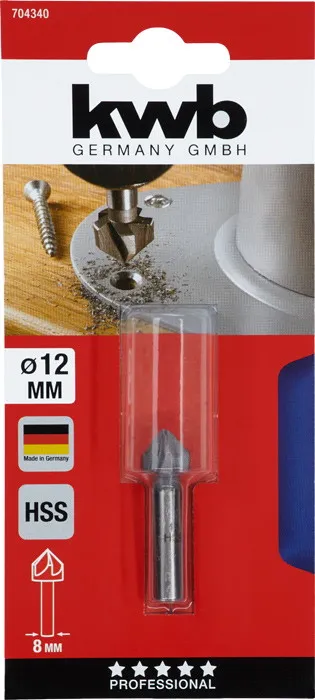 Senker HSS 5-schneidig 12mm