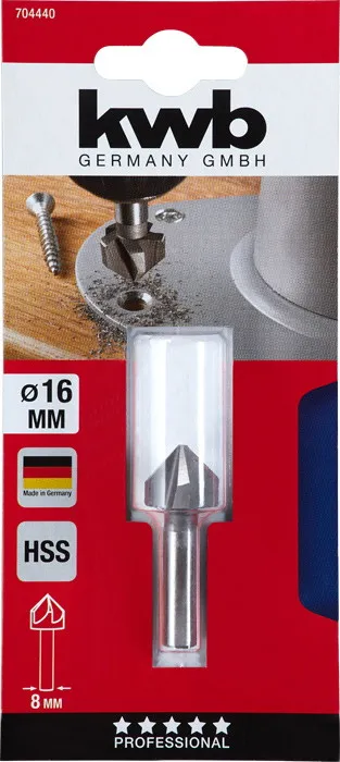 Senker HSS 5-schneidig 16mm