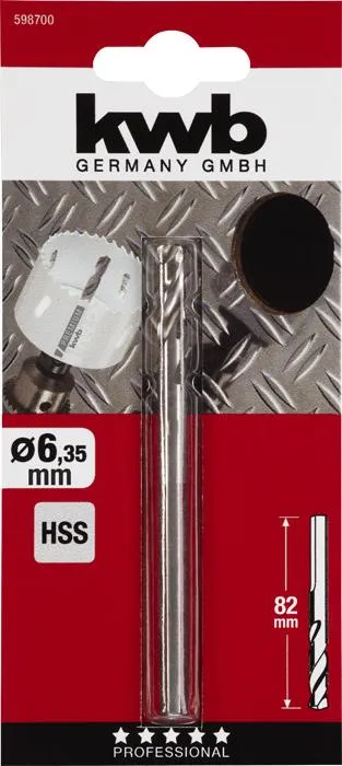 Zentrierbohrer 6-kant