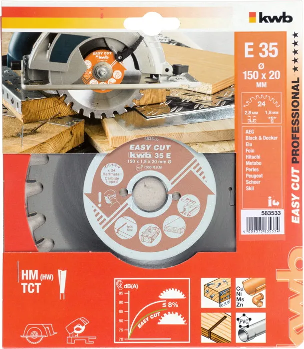 HM-Kreiss&auml;geblatt EASY CUT