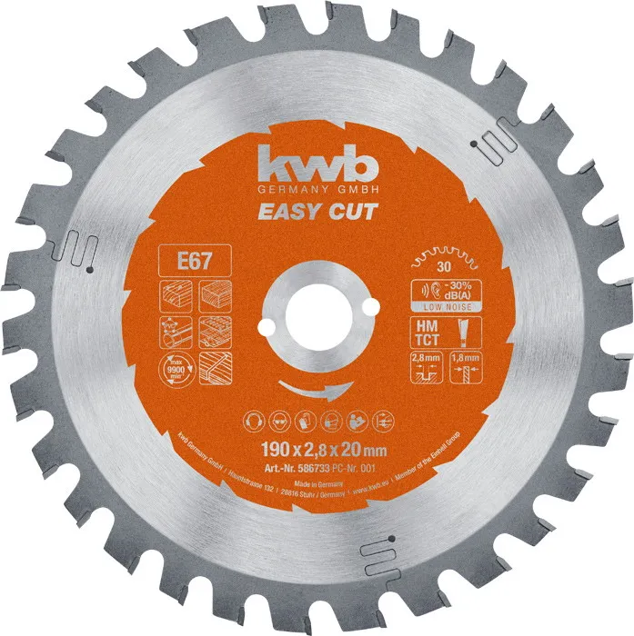 HM-Kreiss&auml;geblatt EASY CUT