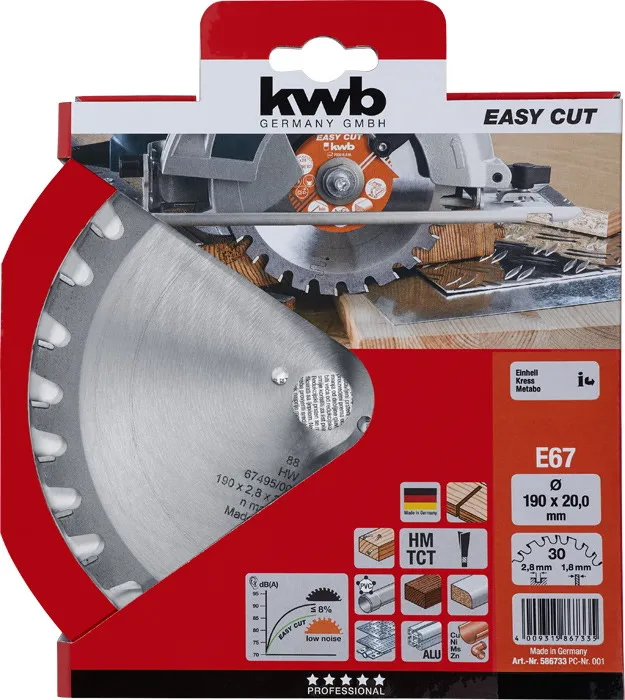 HM-Kreiss&auml;geblatt EASY CUT